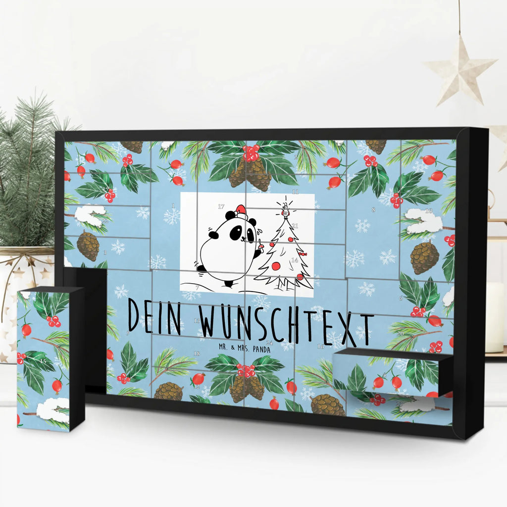  Panda Okres świąteczny Befüllbarer Adventskalender, Adventskalender Zum Selbst Befüllen