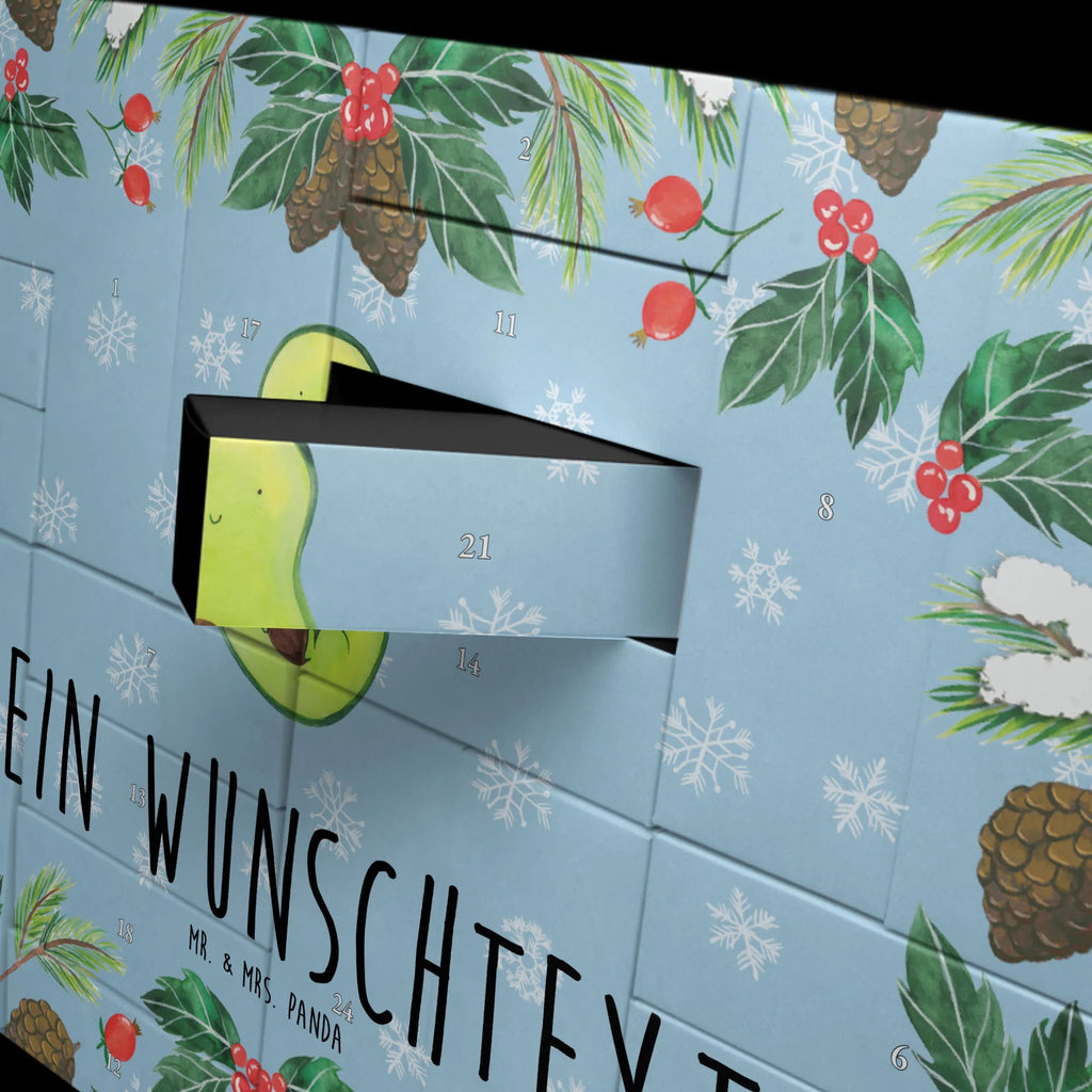 Personalisierter Befüllbarer Adventskalender Avocado Kern Befüllbarer Adventskalender, Adventskalender Zum Selbst Befüllen, Avocado, Gesund, Veggie, Vegan, Pflanze, Avokado, Kern, Spruch Leben, Avocadokern