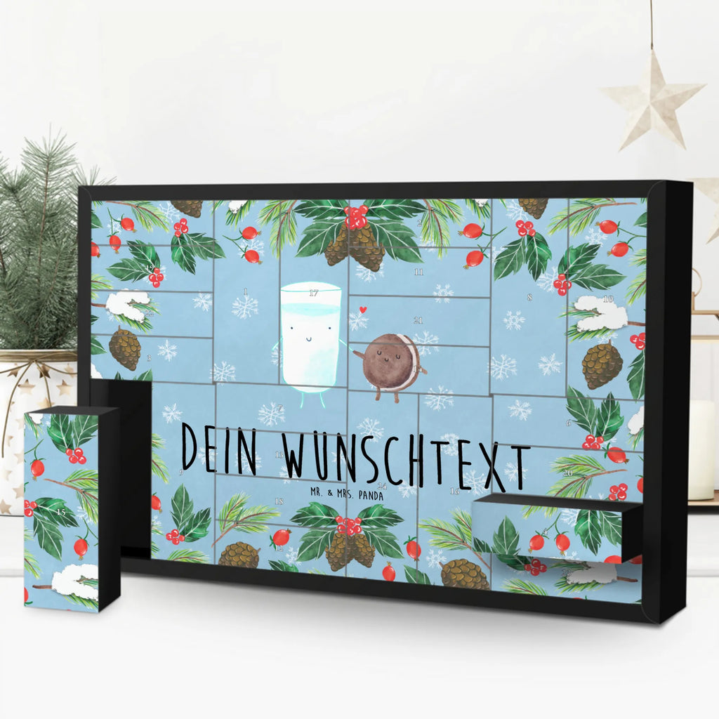 Personalisierter Befüllbarer Adventskalender Milch Keks Adventskalender Zum Selbst Befüllen, Befüllbarer Adventskalender, Tiermotive, Tiere, Gute Laune, Lustige Sprüche, Kaffee, Motiv Süß, Einladung Frühstück, Milch, Keks, Romantisch, Perfektes Paar, Cookie, Kekse, Milk