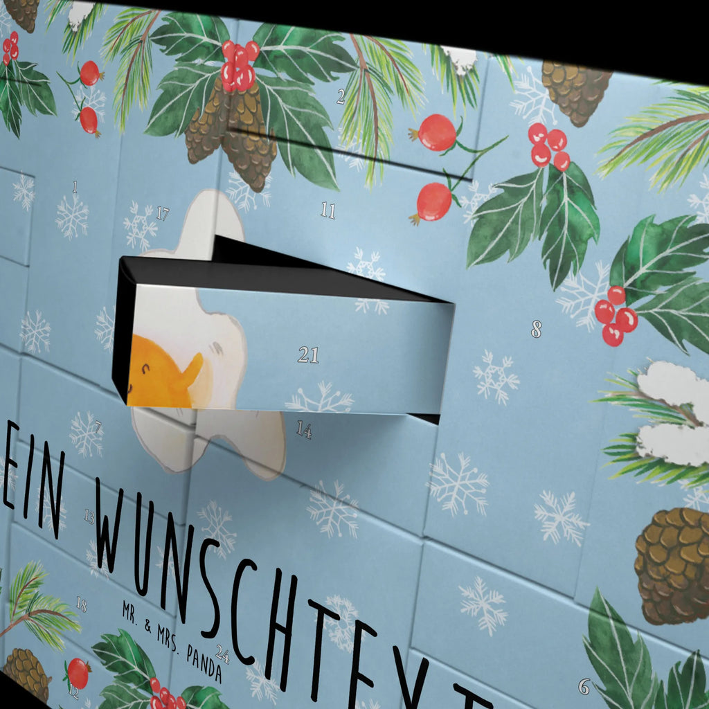 Personalisierter Befüllbarer Adventskalender Spiegelei Ei Befüllbarer Adventskalender, Adventskalender Zum Selbst Befüllen, Tiermotive, Tiere, Gute Laune, Lustige Sprüche, Spiegelei, Schön, Liebe, Tag, Glücklich, Ei