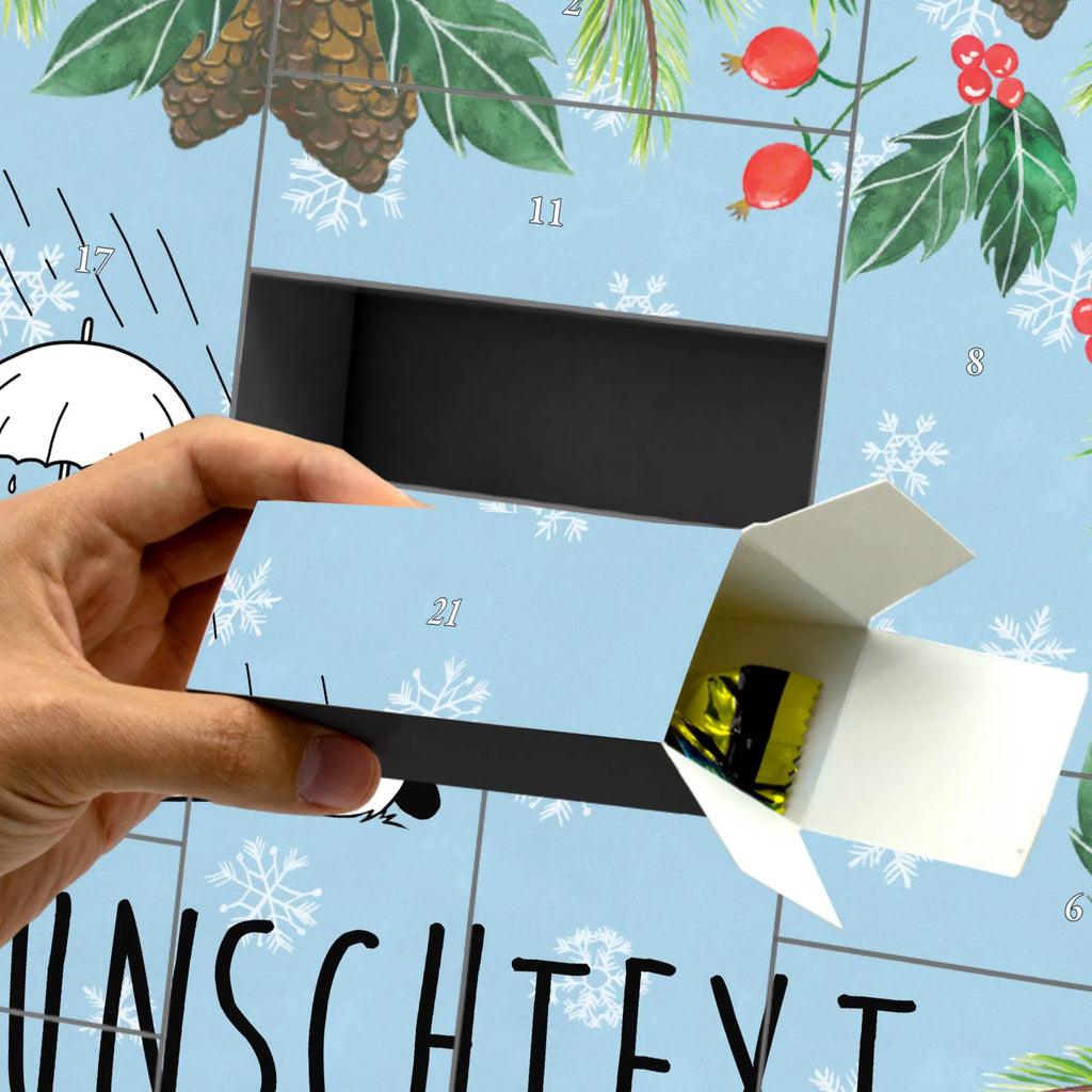  Panda Friendship Befüllbarer Adventskalender, Adventskalender Zum Selbst Befüllen
