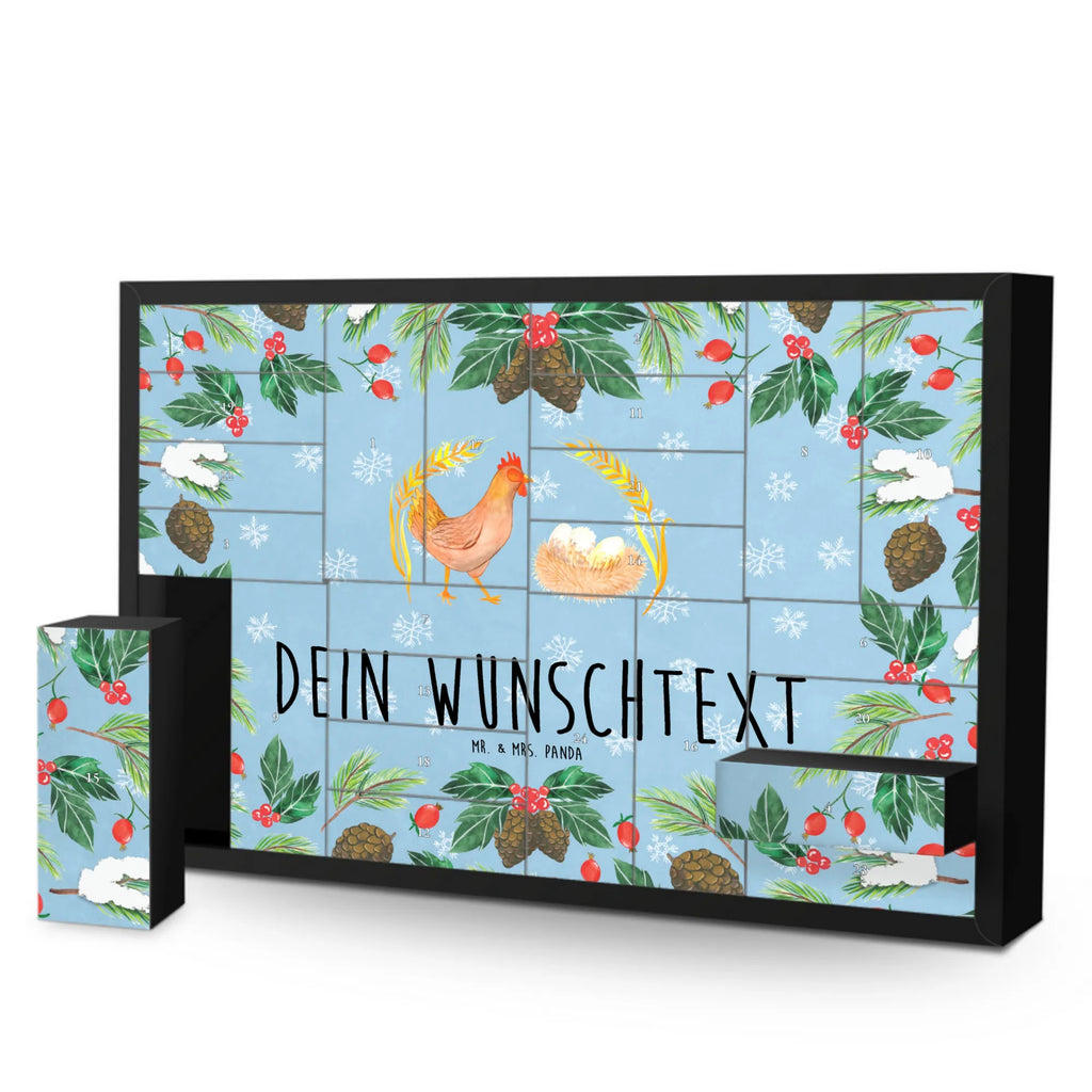 Personalisierter Befüllbarer Adventskalender Huhn Stolz Befüllbarer Adventskalender, Adventskalender Zum Selbst Befüllen, Landwirt, Landwirtin, Hoftiere, Bauernhof, Henne, Spruch, Geburt, Landleben, Hahn, Eier, Hof, Hühner, Schwangerschaft, Motivation, Magie