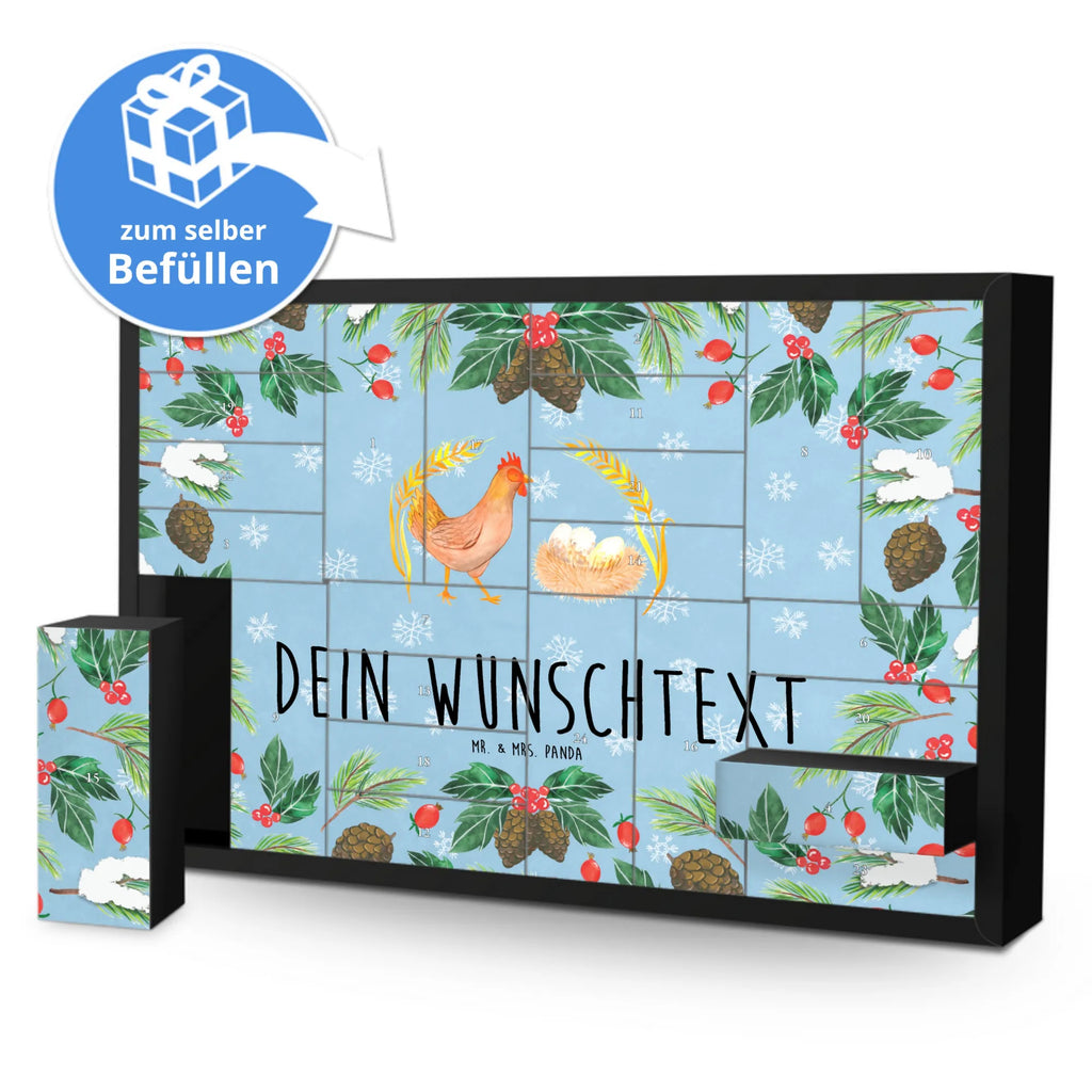 Personalisierter Befüllbarer Adventskalender Huhn Stolz Befüllbarer Adventskalender, Adventskalender Zum Selbst Befüllen, Landwirt, Landwirtin, Hoftiere, Bauernhof, Henne, Spruch, Geburt, Landleben, Hahn, Eier, Hof, Hühner, Schwangerschaft, Motivation, Magie