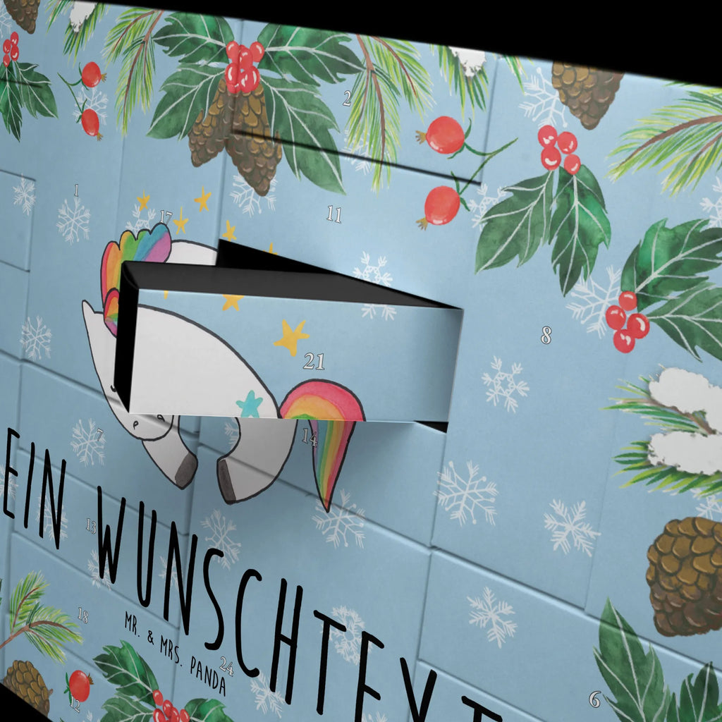 Personalisierter Befüllbarer Adventskalender Einhorn Nacht Befüllbarer Adventskalender, Adventskalender Zum Selbst Befüllen, Einhorn, Einhorn Deko, Einhörner, Unicorn, Geschenk, Träume, Traum, Freundin, Menschen, Ruhe, Realität