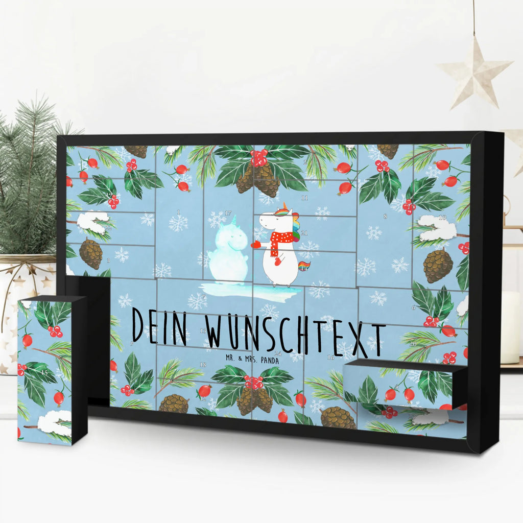 Personalisierter Befüllbarer Adventskalender Einhorn Schneemann Adventskalender Zum Selbst Befüllen, Befüllbarer Adventskalender, Einhorn, Einhorn Deko, Einhörner, Unicorn, Schneemann, X-Mas, Schnee, Mütze, Kuchen, Handschuhe, Winter, Weihnachten, kalt