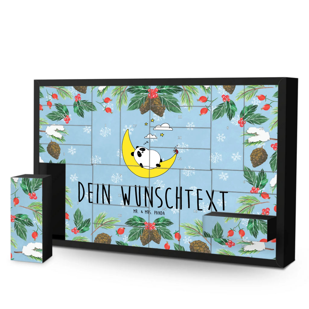 Personalisierter Befüllbarer Adventskalender Panda Easy Befüllbarer Adventskalender, Adventskalender Zum Selbst Befüllen