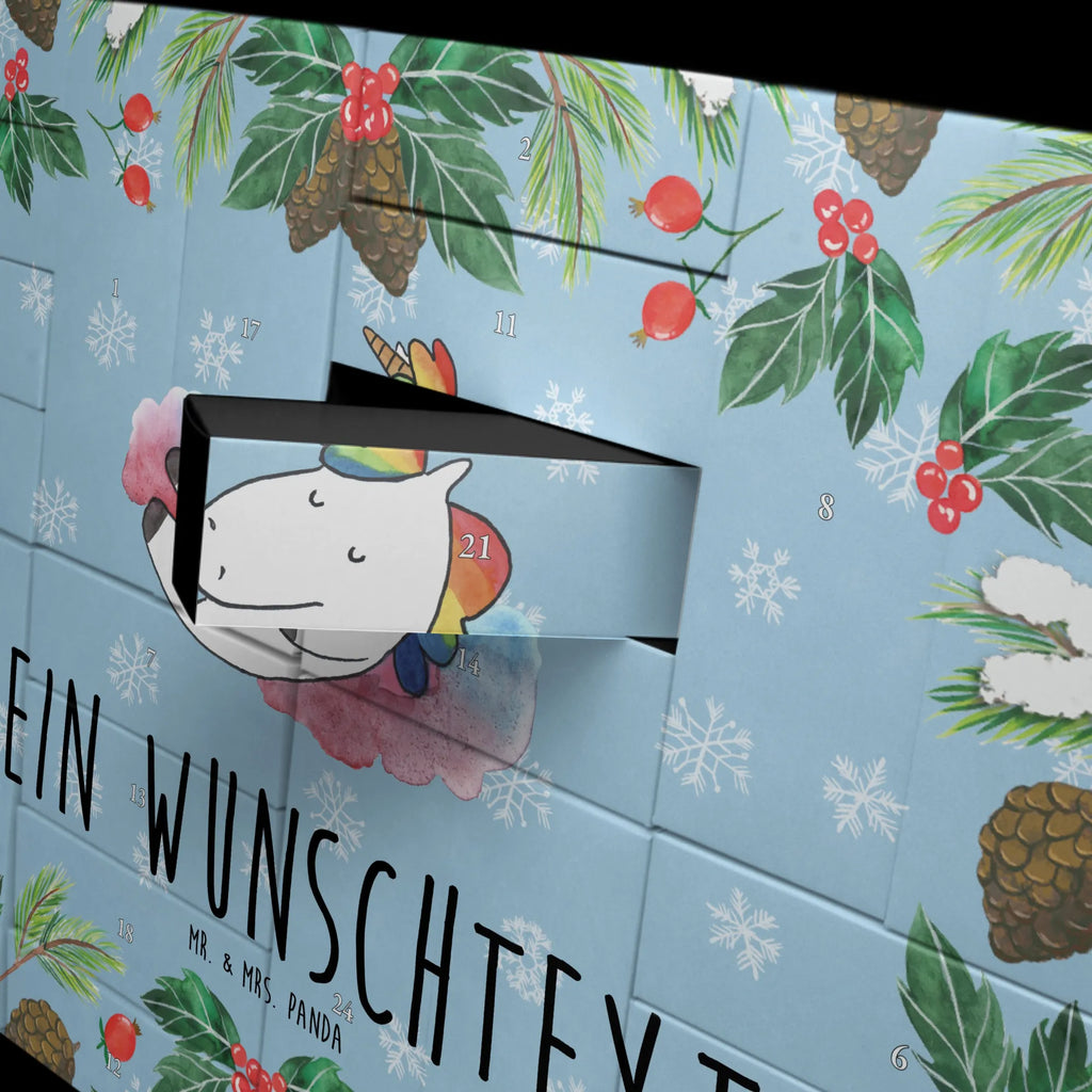 Personalisierter Befüllbarer Adventskalender Einhorn Wolke 7 Befüllbarer Adventskalender, Adventskalender Zum Selbst Befüllen, Einhorn, Einhorn Deko, Einhörner, Unicorn, Lustig, Realität, Witzig, Geschenk, Menschen, Lächeln, Glaube, Verliebt
