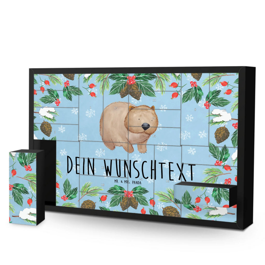 Personalisierter Befüllbarer Adventskalender Wombat Befüllbarer Adventskalender, Adventskalender Zum Selbst Befüllen, Tiermotive, Tiere, Gute Laune, Lustige Sprüche, Spruch, Motivation, Australien, Das Leben Ist schön, Wombat