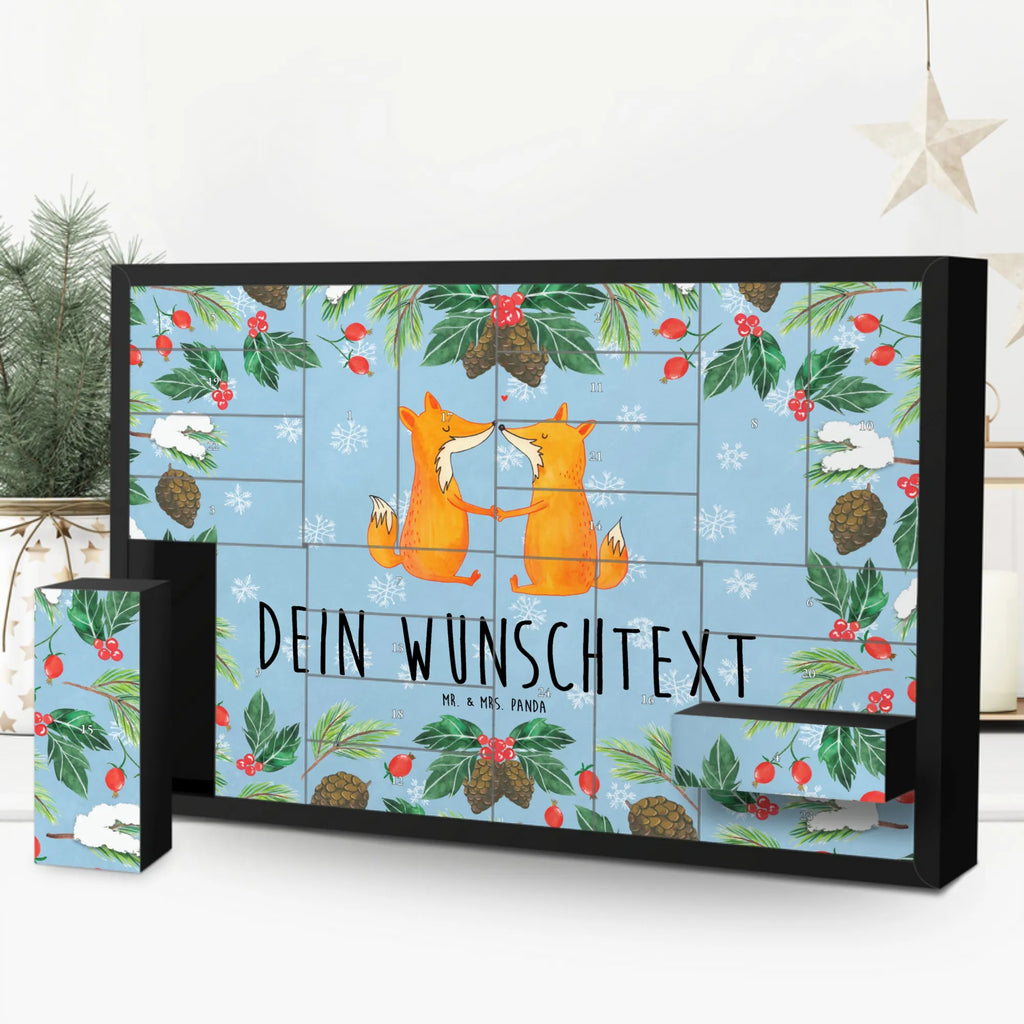Personalisierter Befüllbarer Adventskalender Füchse Liebe Befüllbarer Adventskalender, Adventskalender Zum Selbst Befüllen, Fuchs, Füchse, Freundin, Freund, Partner, Ehe, Liebespaar, Ehefrau, Ehemann, Liebesbeweis, Liebe, Paar, Fox, Verlobte