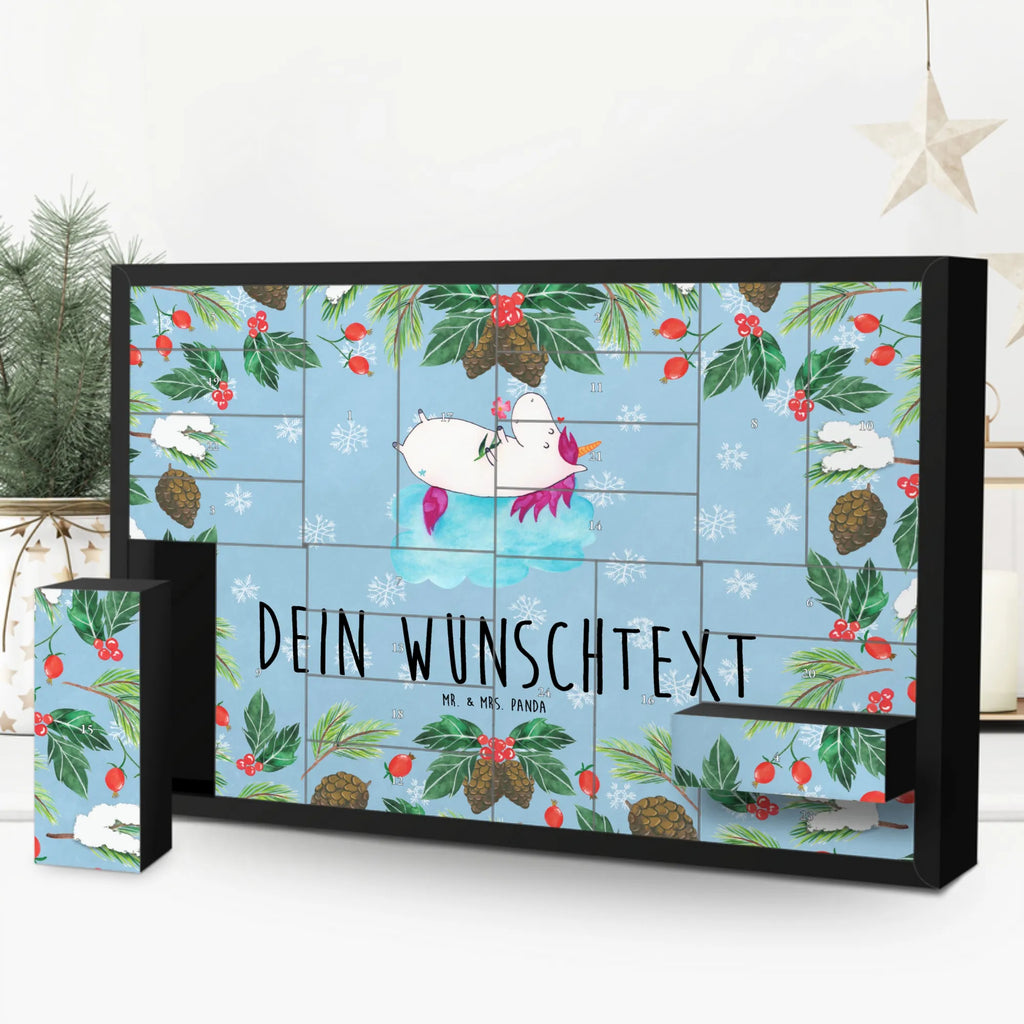 Personalisierter Befüllbarer Adventskalender Einhorn Verliebt Adventskalender Zum Selbst Befüllen, Befüllbarer Adventskalender, Einhorn, Einhorn Deko, Einhörner, Unicorn, Liebe, Verliebt, Freundin, Liebesbeweis, Wolke