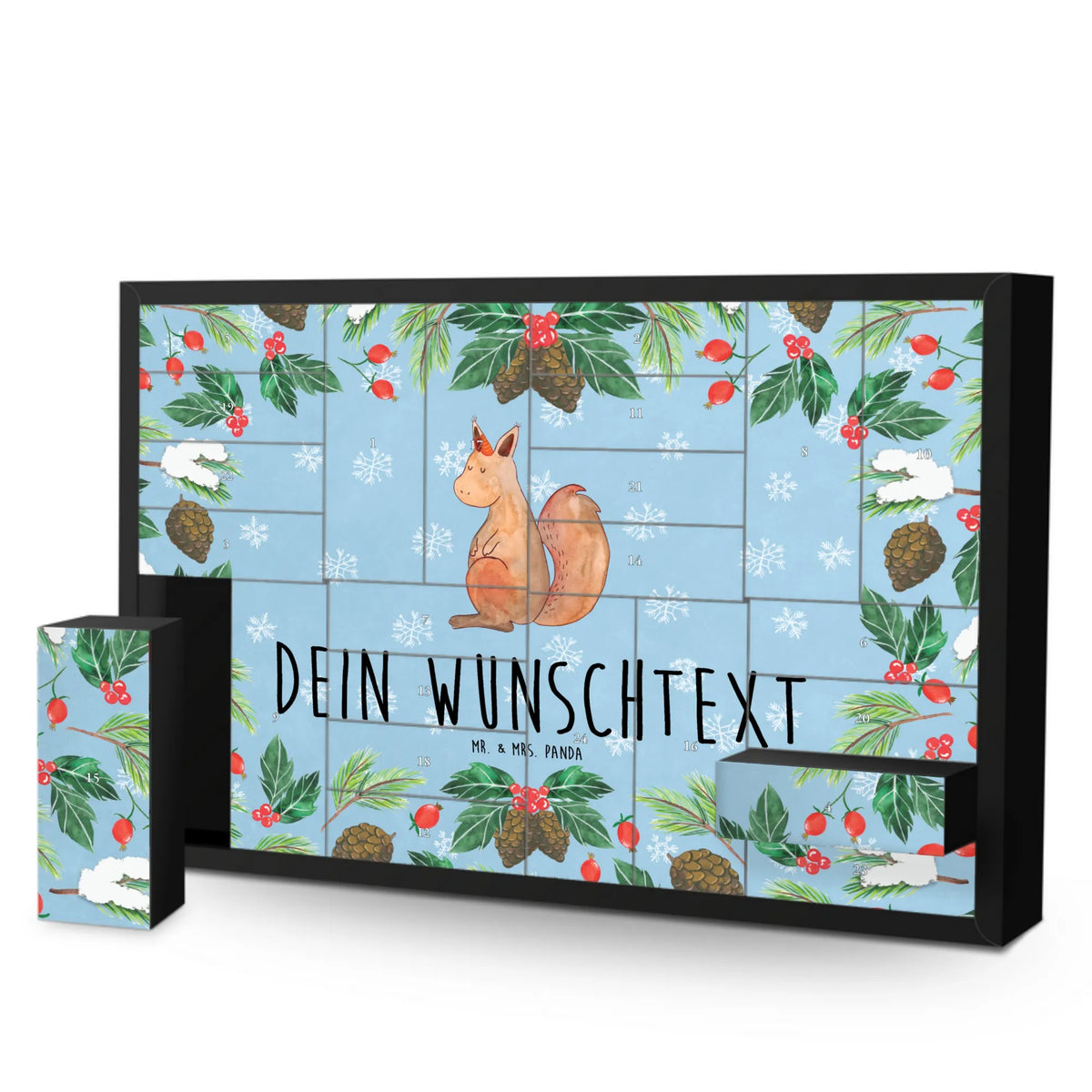 Personalisierter Befüllbarer Adventskalender Einhorn Glauben