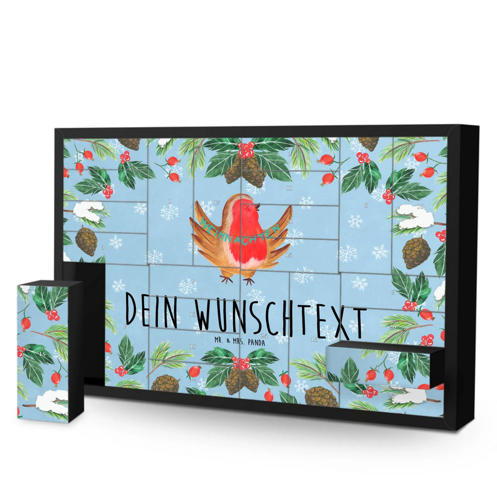 Personalisierter Befüllbarer Adventskalender Rotkehlchen Weihnachten Befüllbarer Adventskalender, Adventskalender Zum Selbst Befüllen, Advent, Winter, Heiligabend, Wintermotiv, Nikolaus, Weihnachten, Weihnachtsdeko, Vogel, Weihnachtsmotiv, Frohe Weihnachten, Weihnachtsgruß, Xmas