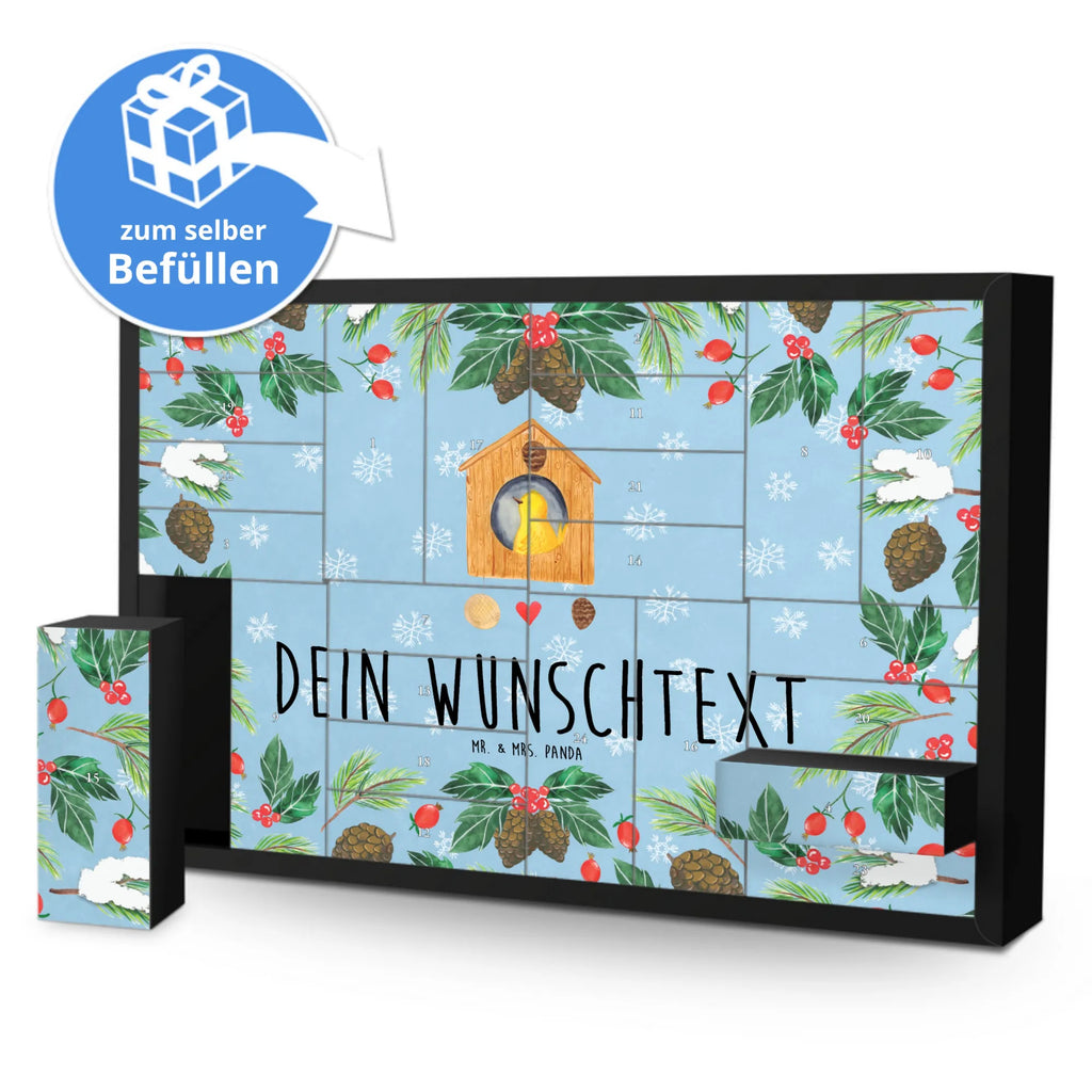 Personalisierter Befüllbarer Adventskalender Vogel Haus Befüllbarer Adventskalender, Adventskalender Zum Selbst Befüllen, Tiermotive, Tiere, Gute Laune, Lustige Sprüche, Zuhause, Wohnung, Eigenheim, Vögel, Lieblingsort, Familie, Vogel, Vogelhaus, Vogelhäuschen, Haus, Nest, Unser Haus, Castle, Home Sweet Home