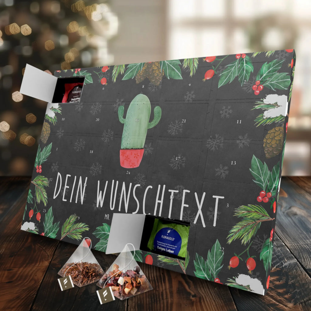 Personalisierter Tee Adventskalender Kaktus Wut Personalisierter Tee Adventskalender, Kaktus, Kakteen, Kollegin, Chefin, Büro, ärgern, Schule, Büroalltag, Kollege, wütend