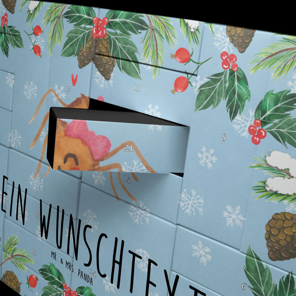 Personalisierter Befüllbarer Adventskalender Spinne Agathe Freude Befüllbarer Adventskalender, Adventskalender Zum Selbst Befüllen, Spinne Agathe, Spinne, Merchandise, Agathe, Videos, Trend, Viral, Beliebte Spinne, Viraler Hit