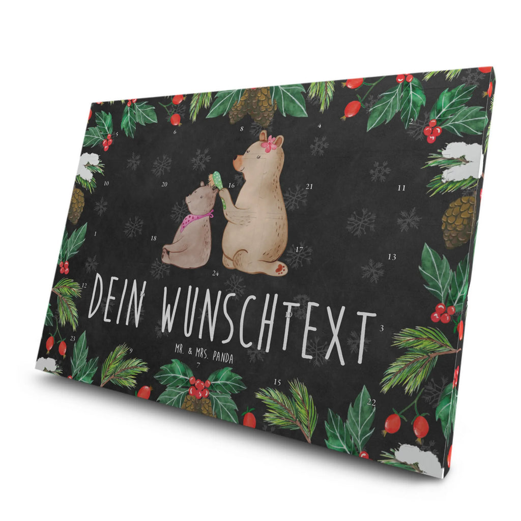 Personalisierter Tee Adventskalender Bär Kind Personalisierter Tee Adventskalender, Mama, Oma, Opa, Schwester, Papa, Bruder, Muttertag, Vatertag, Familie, Geschenk, Mutti, Mutter