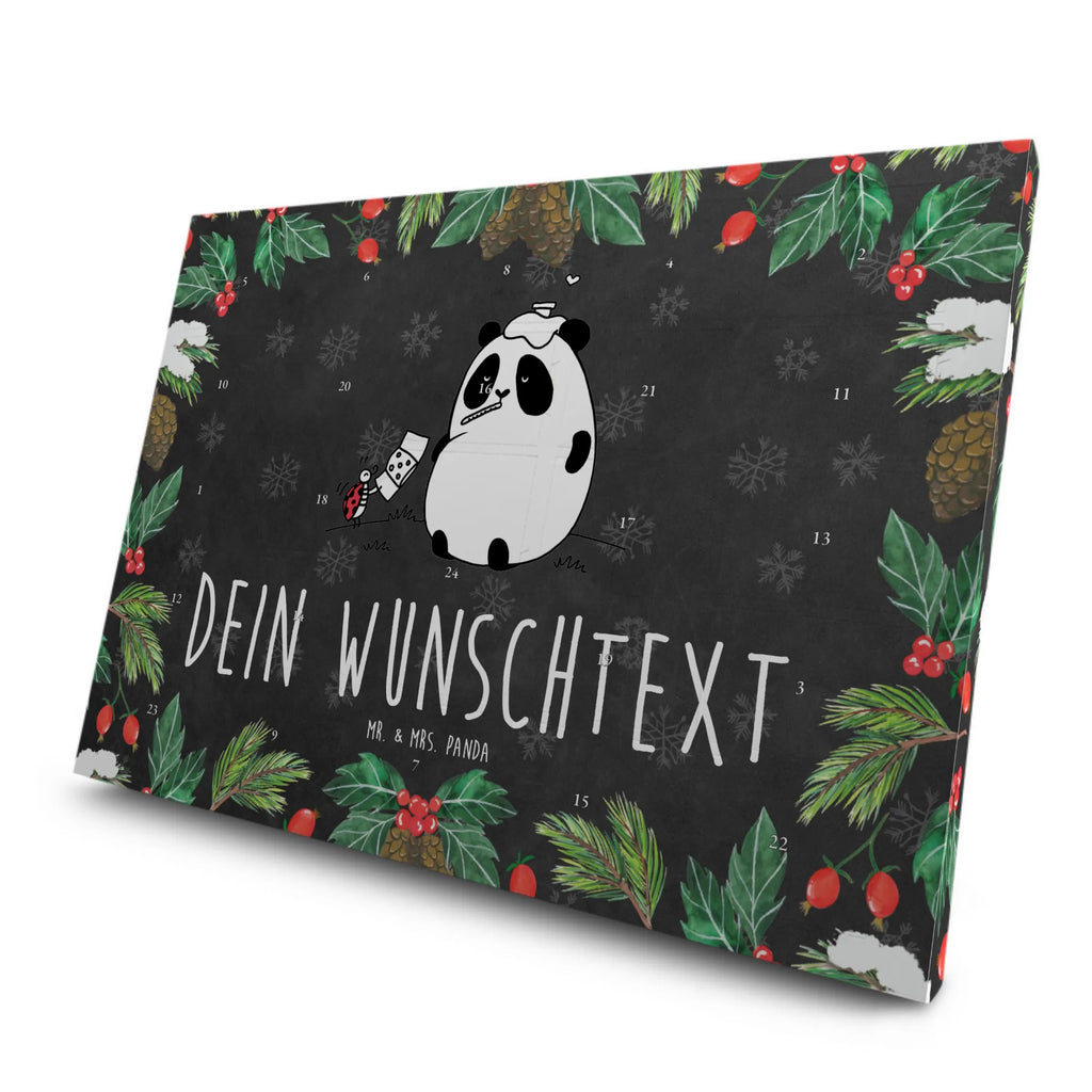 Personalisierter Tee Adventskalender Panda Gute Besserung Personalisierter Tee Adventskalender