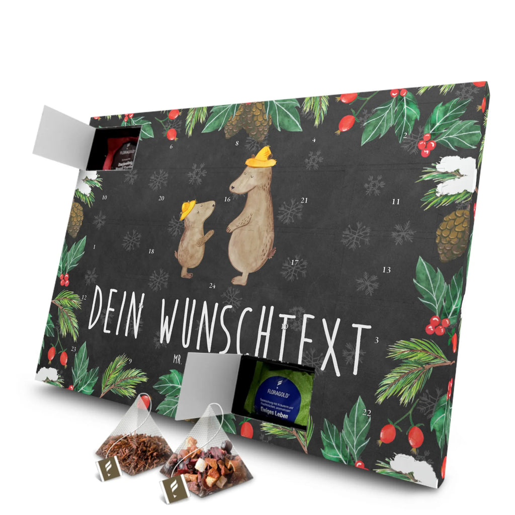 Personalisierter Tee Adventskalender Bären mit Hut Personalisierter Tee Adventskalender, Vatertag, Familie, Mama, Opa, Oma, Bruder, Schwester, Papa, Muttertag, Vorbild, Daddy, Vater-Sohn, Bären, Vater, Dad, Family, Papi, Paps, Kind, Lieblingsmensch, Kinder, Bär, Sohn, Söhne