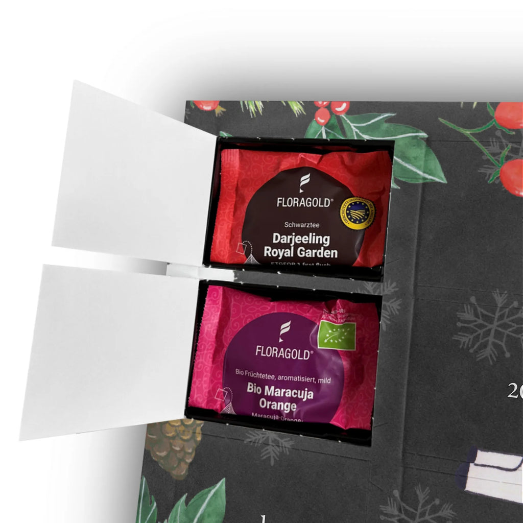 Personalisierter Tee Adventskalender Einhorn Sternenhimmel Personalisierter Tee Adventskalender, Einhorn, Einhorn Deko, Einhörner, Unicorn, Dachschaden, Sternenhimmel, Sterne, Verrückt