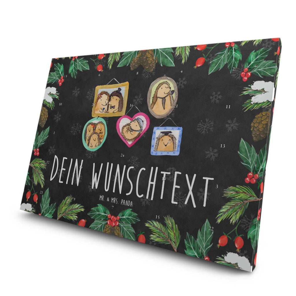 Personalisierter Tee Adventskalender Igel Familie Personalisierter Tee Adventskalender, Mama, Oma, Opa, Schwester, Papa, Bruder, Muttertag, Vatertag, Familie, Igel, Bilder, Glück, Liebe, Zusammenhalt