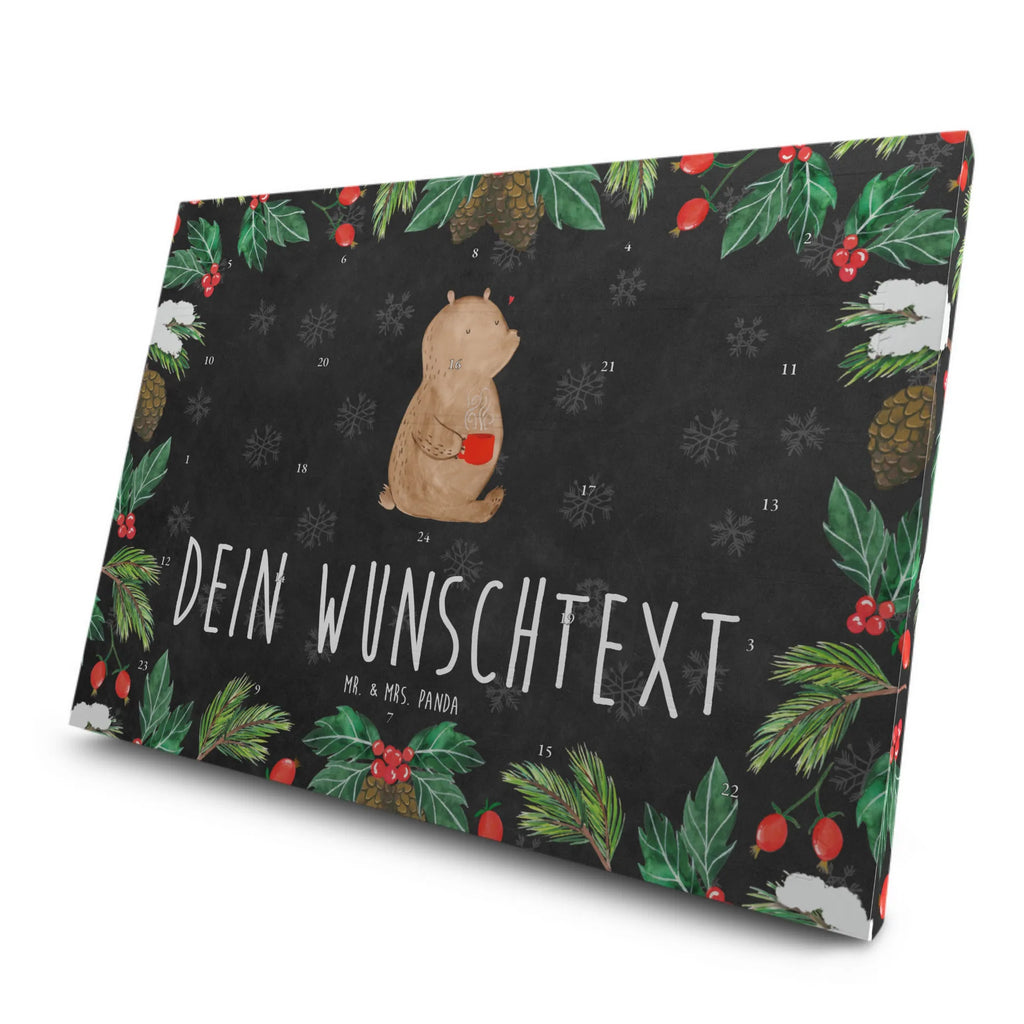 Personalisierter Tee Adventskalender Bär Morgenkaffee Personalisierter Tee Adventskalender, Freundin, Jahrestag, Verlobung, Liebesgeschenk, Ehefrau, Heiratsantrag, Heiraten, Hocheitstag, Freund, Ehemann, Partner, Liebe, Liebesbeweis, Mitbringsel, Geschenk für Freundin, Valentinstag, für Männer, Geschenk für Frauen, für Ehemann, Geschenk für Partner, Hochzeitstag