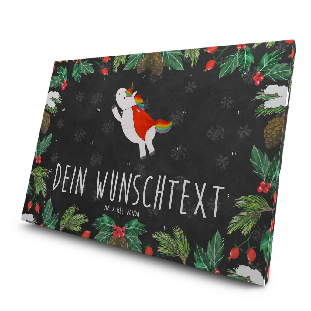 Personalisierter Tee Adventskalender Einhorn Super Personalisierter Tee Adventskalender, Einhorn, Einhorn Deko, Einhörner, Unicorn, Superheld, Geschenk, Mädchen, Girl, Freundin, Held, Traummann