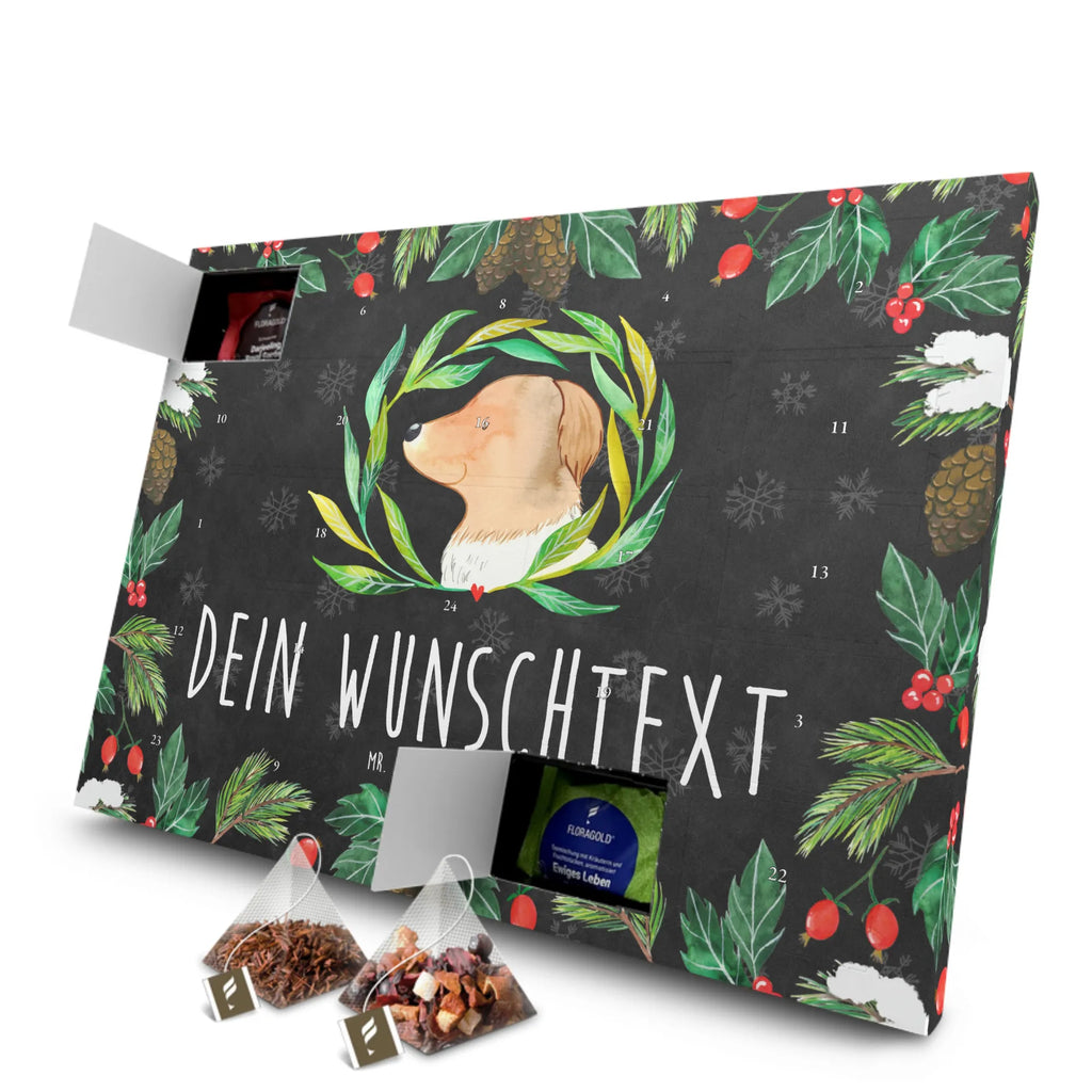 Personalisierter Tee Adventskalender Hund Blumen Personalisierter Tee Adventskalender, Hunderasse, Tierliebhaber, Hundemotiv, Haustier, Hundebesitzer, Hund, Sprüche, Therapie, Selbsttherapie, Ranke, Hundeglück, Hundeliebe, Hunde