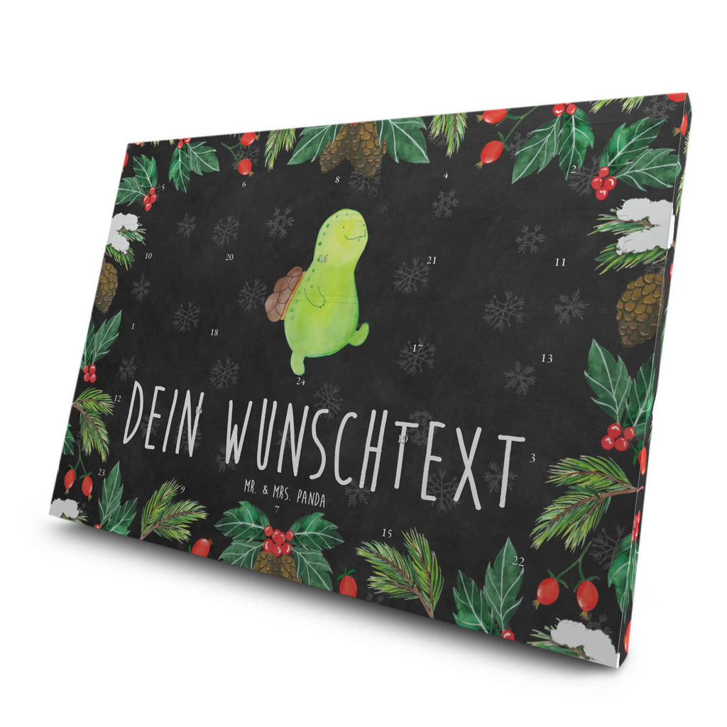 Personalisierter Tee Adventskalender Schildkröte Pfeifen Personalisierter Tee Adventskalender, Schildkröte, Schildkröten, Motivation, Depression, Glück, Lebensfreude, Neuanfang, Trennung, Schildi, Fröhlich