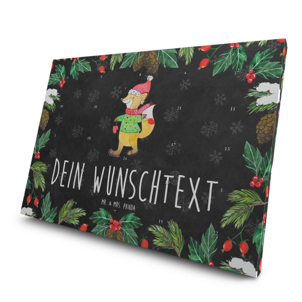 Personalisierter Tee Adventskalender Fuchs  Schlittschuhe Personalisierter Tee Adventskalender, Advent, Winter, Heiligabend, Wintermotiv, Nikolaus, Weihnachten, Weihnachtsdeko, Weihnachtsbaum, Tannenbaum, Weihnachtstage, Weihnachtszeit, Weihnachtsmann