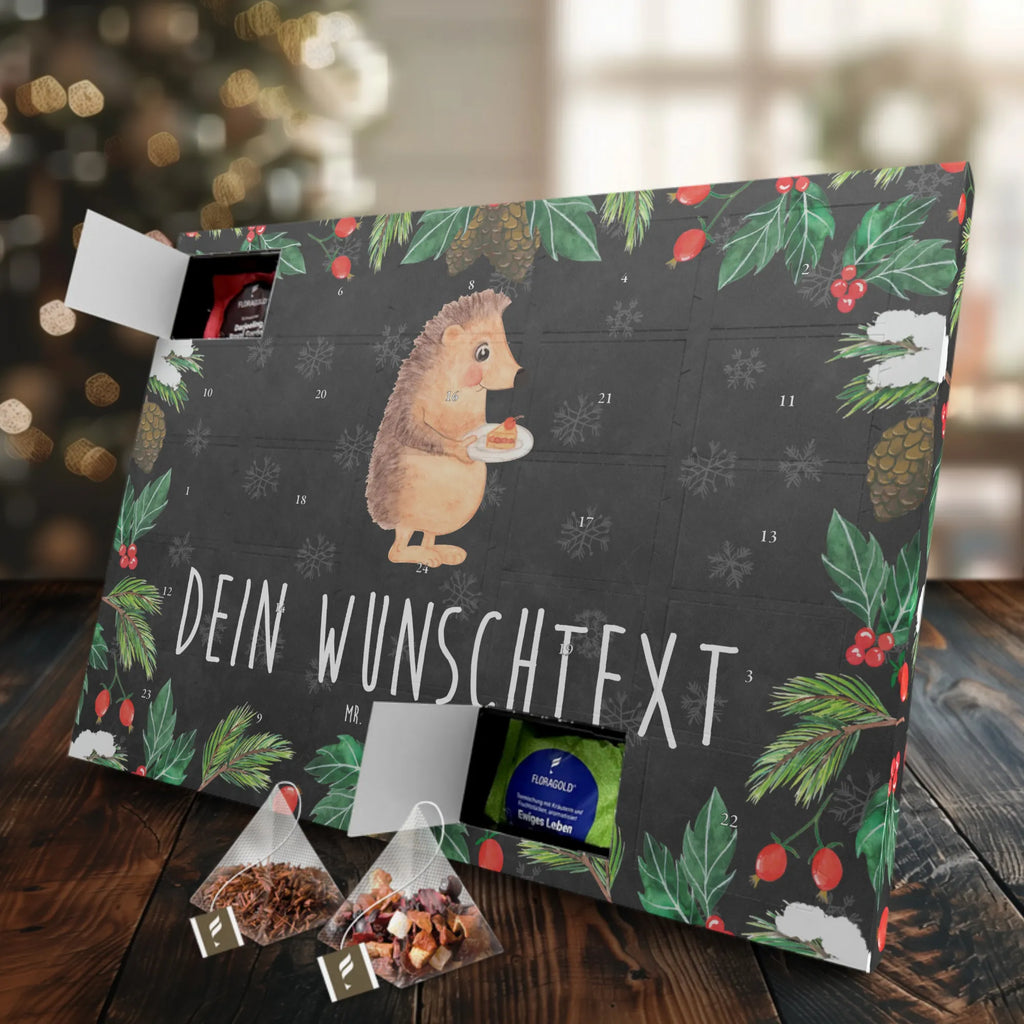 Personalisierter Tee Adventskalender Igel Kuchenstück Personalisierter Tee Adventskalender, Tiermotive, Tiere, Gute Laune, Lustige Sprüche, Backen Geschenk, Kuchen Backen, Kuchen, Essen Spruch, Torte, Igel, Geburtstagskuchen, Einladung Party