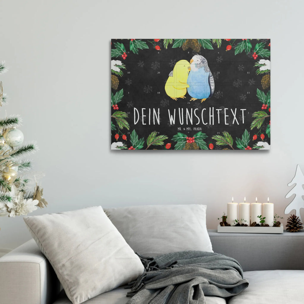  Parakeets in love Loving, Two, gift for him, gift for her, Love gift, Together, anniversary gift, Proposal of marriage, Marriage, closeness, trust, cuddling, budgie, birds