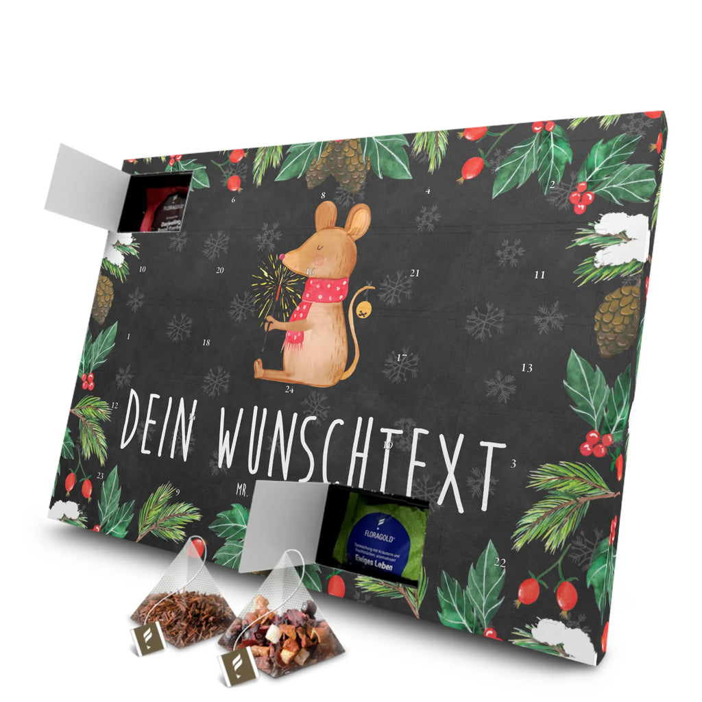 Personalisierter Tee Adventskalender Maus Weihnachten Personalisierter Tee Adventskalender, Advent, Heiligabend, Winter, Wintermotiv, Weihnachten, Weihnachtsdeko, Nikolaus, Weihnachtsgruß, Weihnachtsmotiv, Mäuschen, Maus, Weihnachtswunder, Frohe Weihnachten
