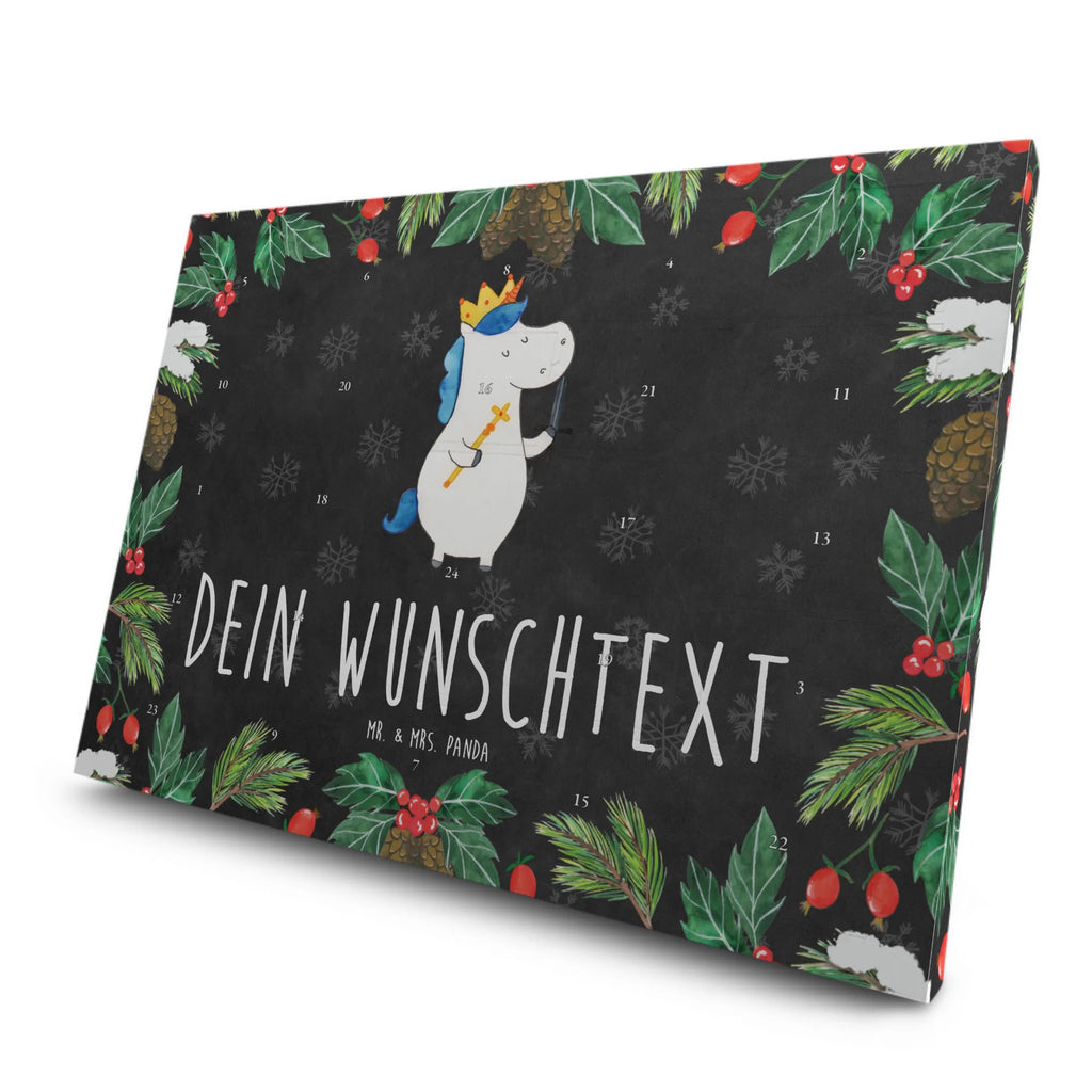 Personalisierter Tee Adventskalender Einhorn König mit Schwert Personalisierter Tee Adventskalender, Einhorn, Einhorn Deko, Einhörner, Unicorn, König, Ritter, Mittelalter