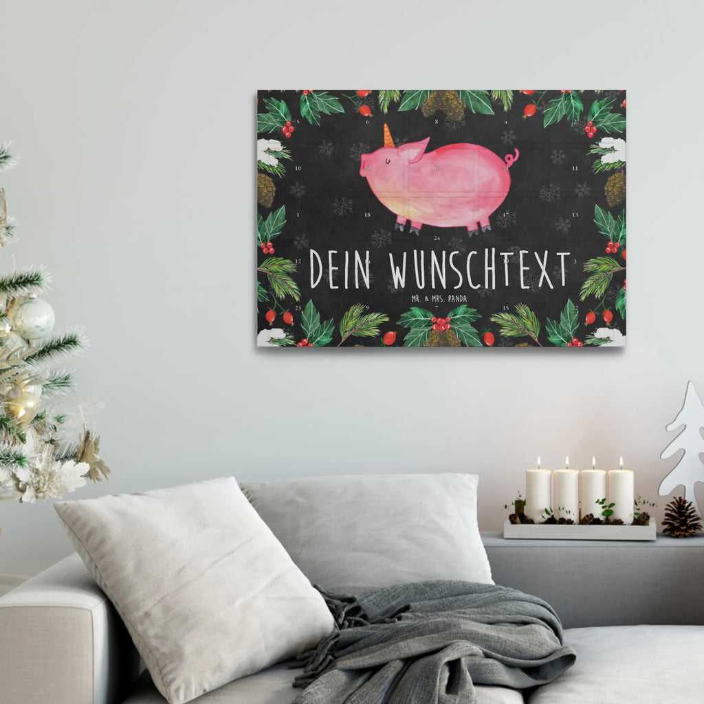 Personalisierter Tee Adventskalender Einhorn Schwein Personalisierter Tee Adventskalender, Einhorn, Einhorn Deko, Einhörner, Unicorn, Geschenk, Piggy, Party, English, Englisch, Schwein, Bauer, Schweinhorn, Funny, Spaß, Pig, Witzig. Lustig, Spruch