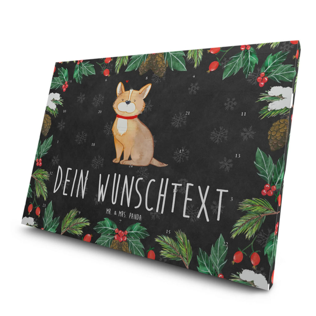 Personalisierter Tee Adventskalender Hund Glück Personalisierter Tee Adventskalender, Hunderasse, Tierliebhaber, Hundemotiv, Haustier, Hundebesitzer, Hund, Sprüche, Liebe, Hundeliebe, Hundemama, Spruch, Corgie