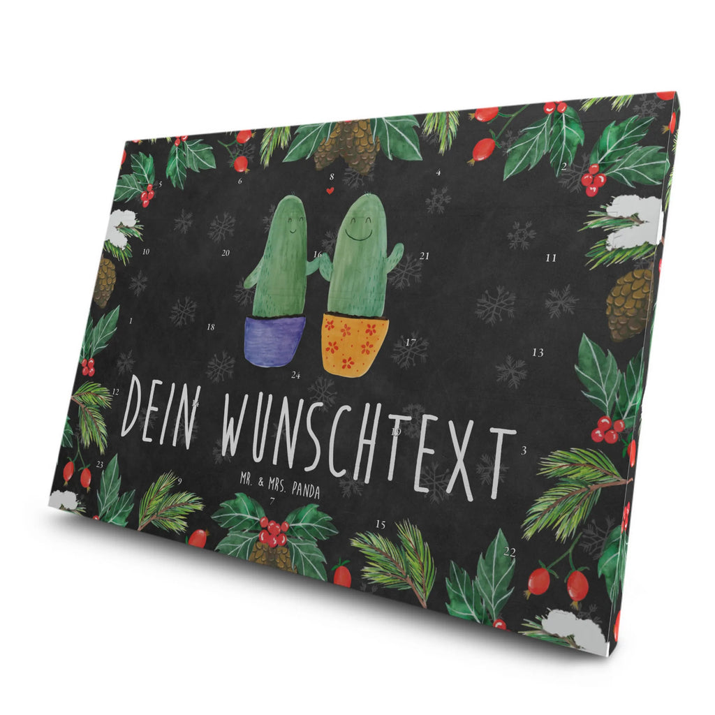 kaktus kalender Tee Adventskalender selbst gestalten Kaktus Liebe