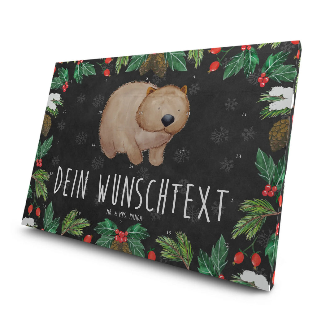 Personalisierter Tee Adventskalender Wombat Personalisierter Tee Adventskalender, Tiermotive, Tiere, Gute Laune, Lustige Sprüche, Wombat, Spruch, Motivation, Australien, Das Leben Ist schön