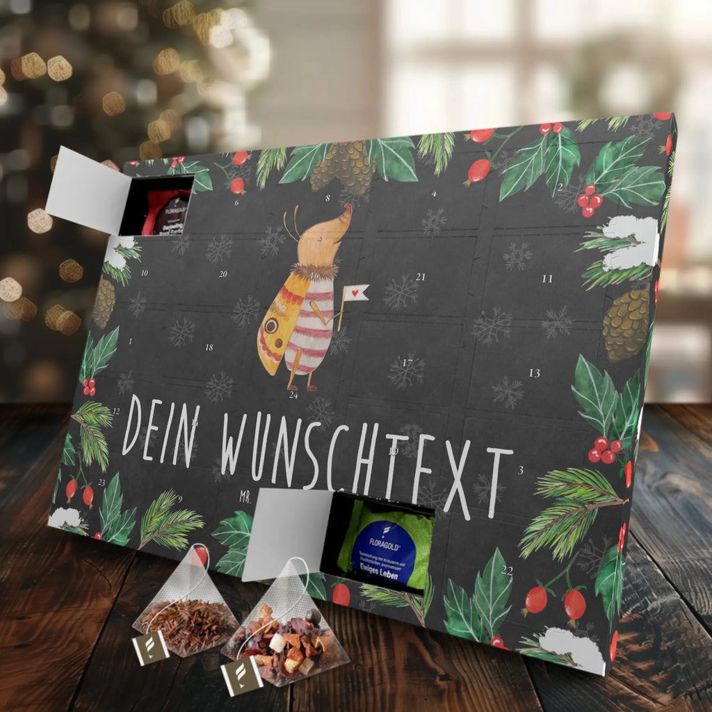 Personalisierter Tee Adventskalender Nachtfalter Fähnchen Personalisierter Tee Adventskalender, Tiermotive, Tiere, Gute Laune, Lustige Sprüche, Süß, Was Kostet Die Welt, Niedlich, Küche Deko, Käfer, Nachtfalter, Spruch Witzig, Spruch Lustig