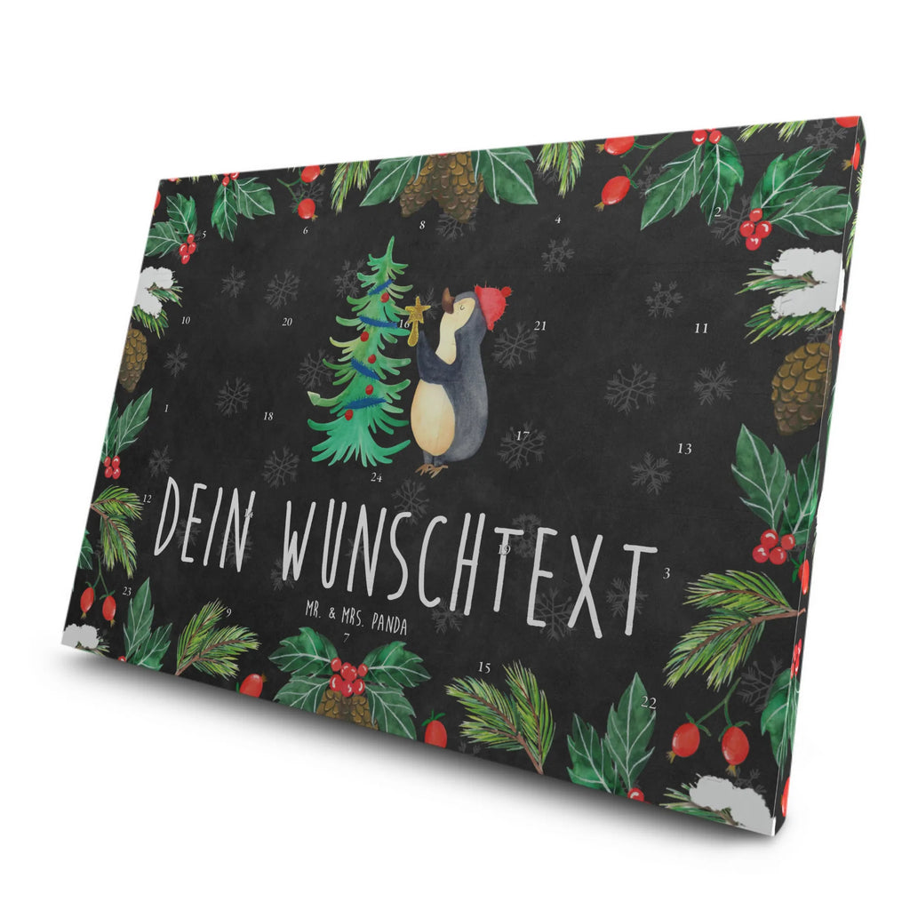 Personalisierter Tee Adventskalender Pinguin Weihnachtsbaum Personalisierter Tee Adventskalender, Advent, Winter, Heiligabend, Wintermotiv, Nikolaus, Weihnachten, Weihnachtsdeko, Pinguin