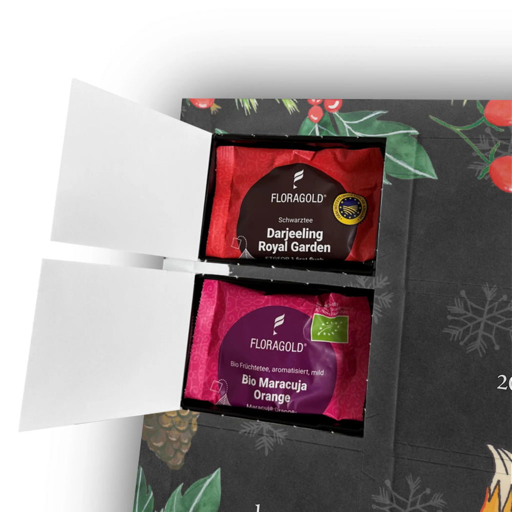 Personalisierter Tee Adventskalender Füchse Liebe Personalisierter Tee Adventskalender, Fuchs, Ehe, Ehemann, Füchse, Liebe, Freundin, Freund, Verlobte, Liebesbeweis, Paar, Liebespaar, Ehefrau, Partner, Fox