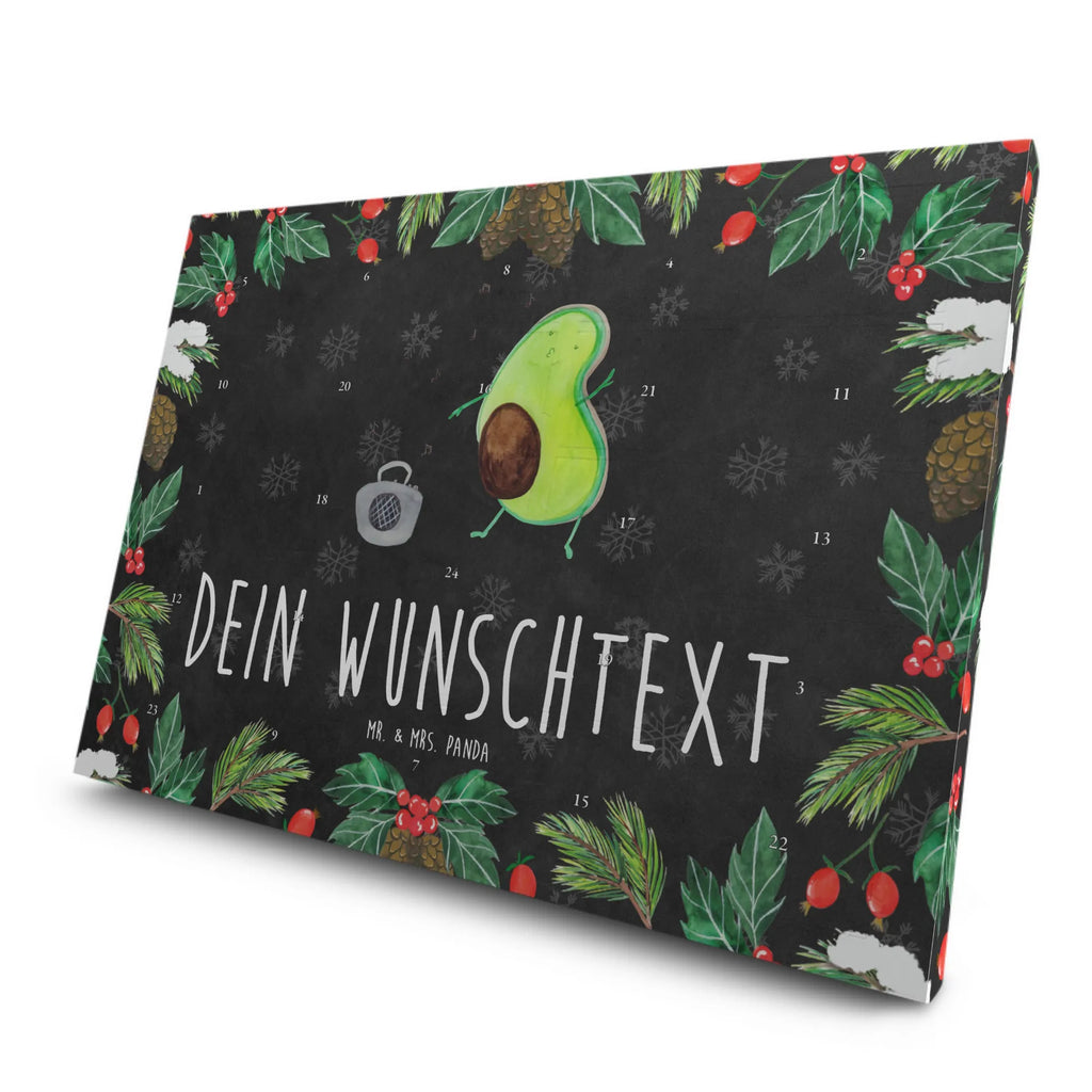 Personalisierter Tee Adventskalender Avocado Tanzen Personalisierter Tee Adventskalender, Avocado, Gesund, Veggie, Vegan