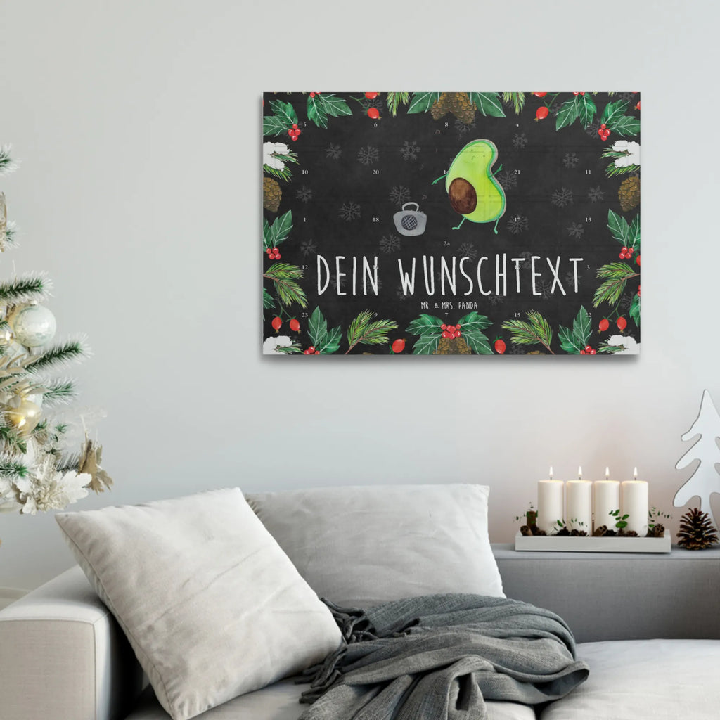 Personalisierter Tee Adventskalender Avocado Tanzen Personalisierter Tee Adventskalender, Vegan, Gesund, Avocado, Veggie