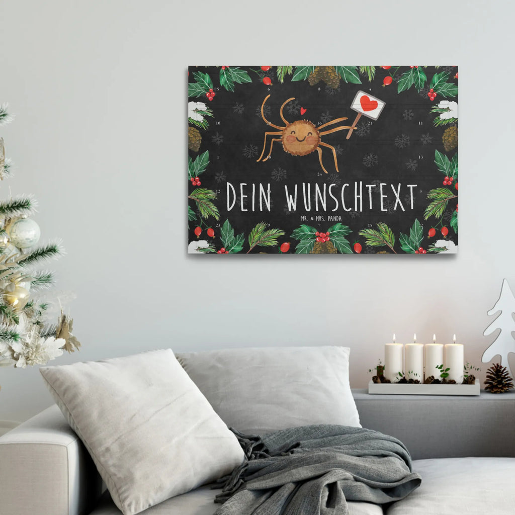 Personalisierter Tee Adventskalender Spinne Agathe Motivation Personalisierter Tee Adventskalender, Merchandise, Spinne Agathe, Videos, Spinne, Agathe, Glück, Dankeschön, Vertrauen, Liebe, Motivation