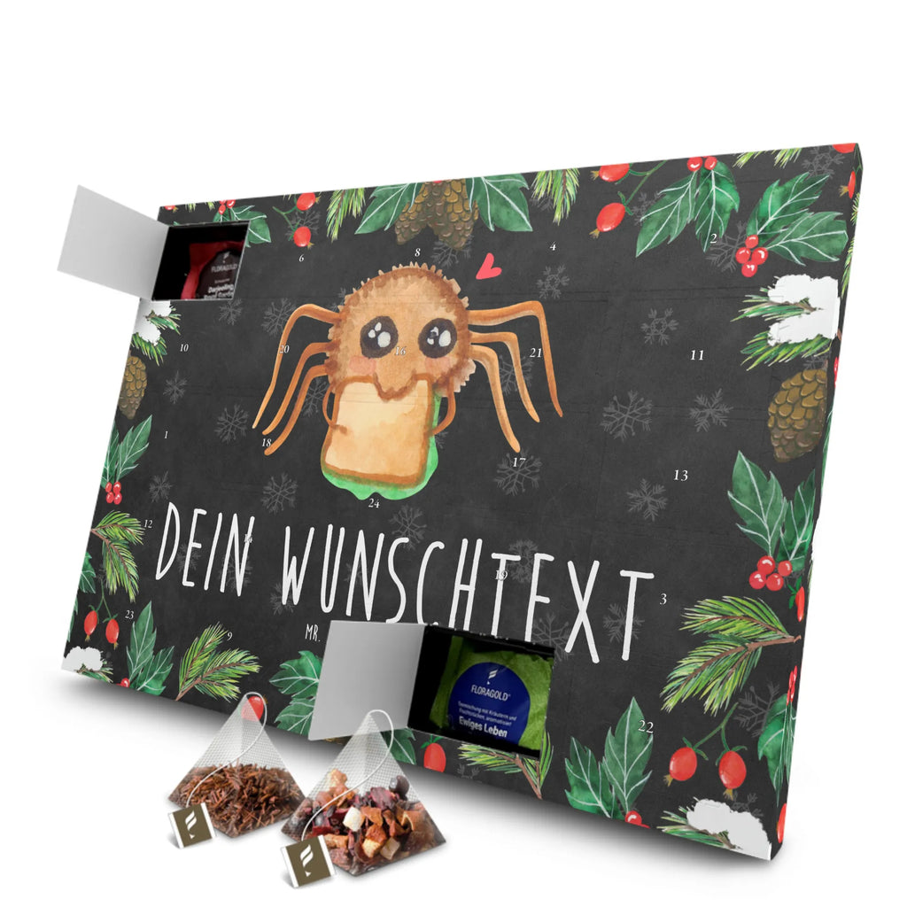 Personalisierter Tee Adventskalender Spinne Agathe Sandwich Personalisierter Tee Adventskalender, Spinne Agathe, Spinne, Merchandise, Agathe, Videos, Hungrig, Glück, Hunger, Mut, Lebensfreude, Alles Wird gut, Verfressen
