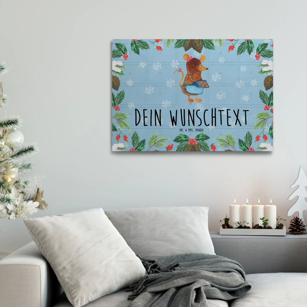 Personalisierter Tee Adventskalender Maus Kekse Personalisierter Tee Adventskalender, Advent, Winter, Heiligabend, Wintermotiv, Nikolaus, Weihnachten, Weihnachtsdeko, Backen, Weihnachtsbäckerei, Weihnachtskekse, Plätzchen, Maus, Chaosqueen, Kekse