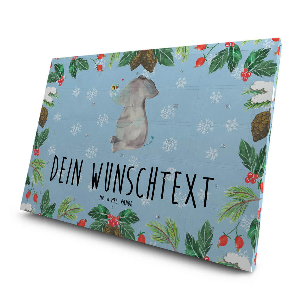 Personalisierter Tee Adventskalender Elefant Biene Personalisierter Tee Adventskalender, Tiermotive, Tiere, Gute Laune, Lustige Sprüche, Heiratsantrag, Liebe, Liebesgeschenk, Liebesbeweis, Jahrestag, Elefant, Hochzeitsgeschenk, Biene, Liebesspruch