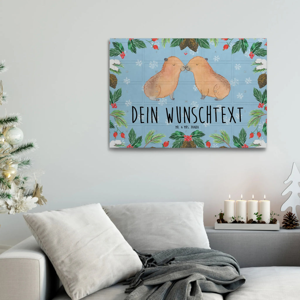 Personalisierter Tee Adventskalender Capybara Liebe Personalisierter Tee Adventskalender, Tiermotive, Tiere, Gute Laune, Lustige Sprüche, Geschenkidee, Verliebt, Kuschel Capybaras, Ehejubiläum, Ich Bin Deins, Herzlich, Valentinstag, Jahrestag, Du Bist Meins, Romantisches Geschenk, Capybara, Partnertiere, Liebesspruch, Beziehung, Paar, Liebe, Handgezeichnet, Liebesbeweis, Verschmolzen, Tierliebe