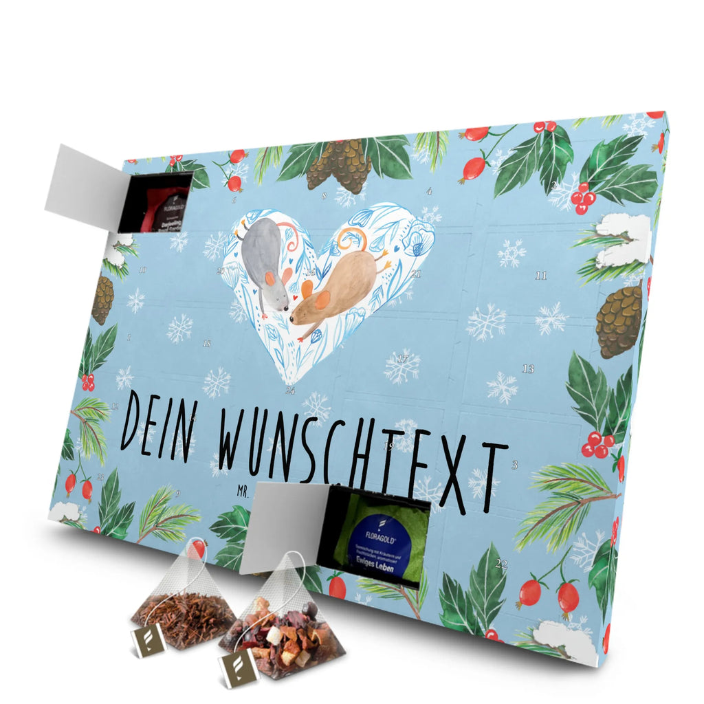 Personalisierter Tee Adventskalender Mäuse Herz Personalisierter Tee Adventskalender, Freundin, Jahrestag, Verlobung, Liebesgeschenk, Ehefrau, Heiratsantrag, Heiraten, Hocheitstag, Freund, Ehemann, Partner, Liebe, Liebesbotschaft, Liebesbeweis, Maus, Hochzeit, Mäuse, Gemeinsamkeit, Love, Geschenk für Zwei, Lieblingsmensch