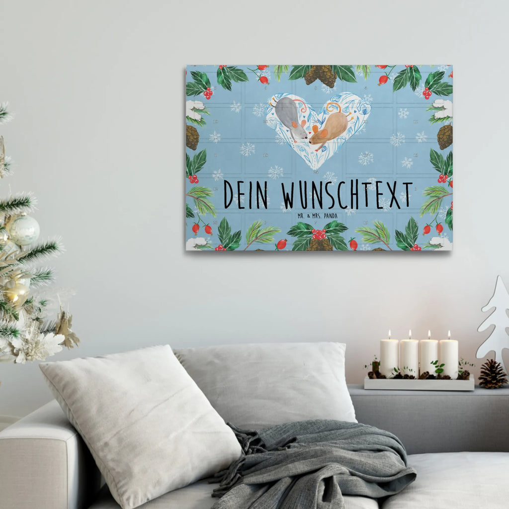 Personalisierter Tee Adventskalender Mäuse Herz Personalisierter Tee Adventskalender, Freundin, Jahrestag, Verlobung, Liebesgeschenk, Ehefrau, Heiratsantrag, Heiraten, Hocheitstag, Freund, Ehemann, Partner, Liebe, Liebesbotschaft, Liebesbeweis, Maus, Hochzeit, Mäuse, Gemeinsamkeit, Love, Geschenk für Zwei, Lieblingsmensch