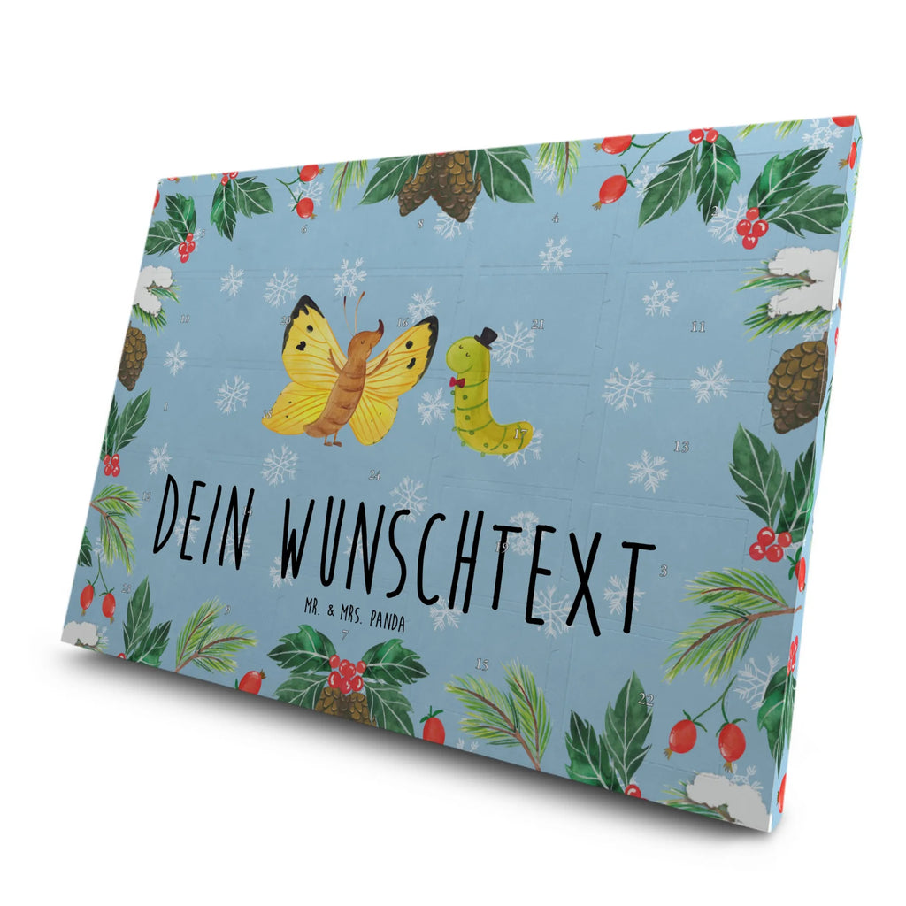 Personalisierter Tee Adventskalender Raupe Schmetterling Personalisierter Tee Adventskalender, Tiermotive, Tiere, Gute Laune, Lustige Sprüche, Kokon, Zitronenfalter, Schmetterling, Entwicklung, Hut, Raupe, Aufwachsen, Hütchen, Schönheit, Erwachsen Werden